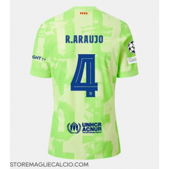 Barcelona Ronald Araujo #4 Maglia Gara Terza Repliche 2024-25